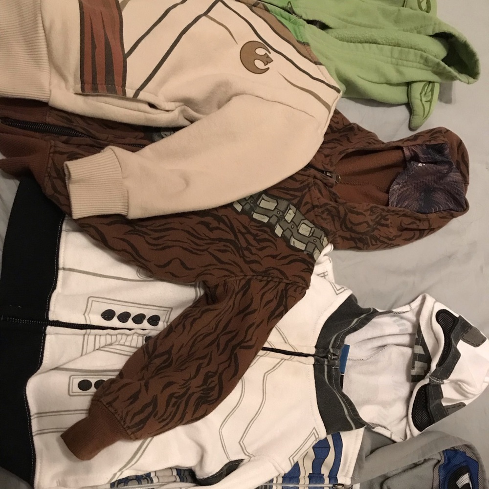 Star Wars hooded sweatshirts